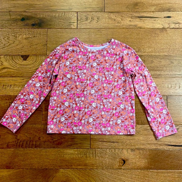 Cat & Jack Relaxed T-Shirt - Long-Sleeve Plum Purple Fall Size S 6/7 - Picture 1 of 9